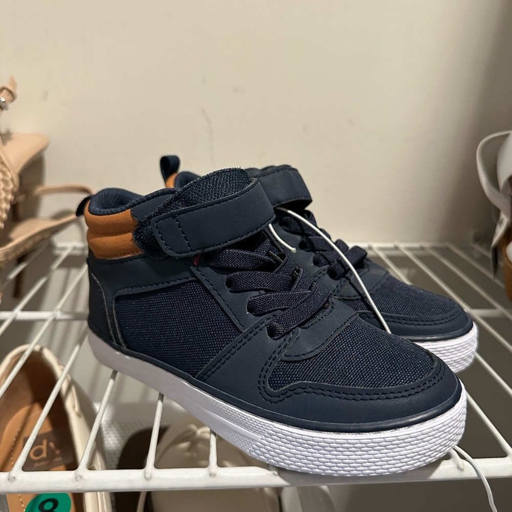 The Children's Place Navy and White Kids Sneakers